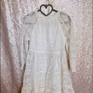 Zara girl lace dress sz 6